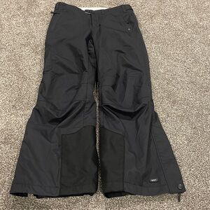 EUC REI Co-op Timber Girls Snow Pants size medium 10-12 black